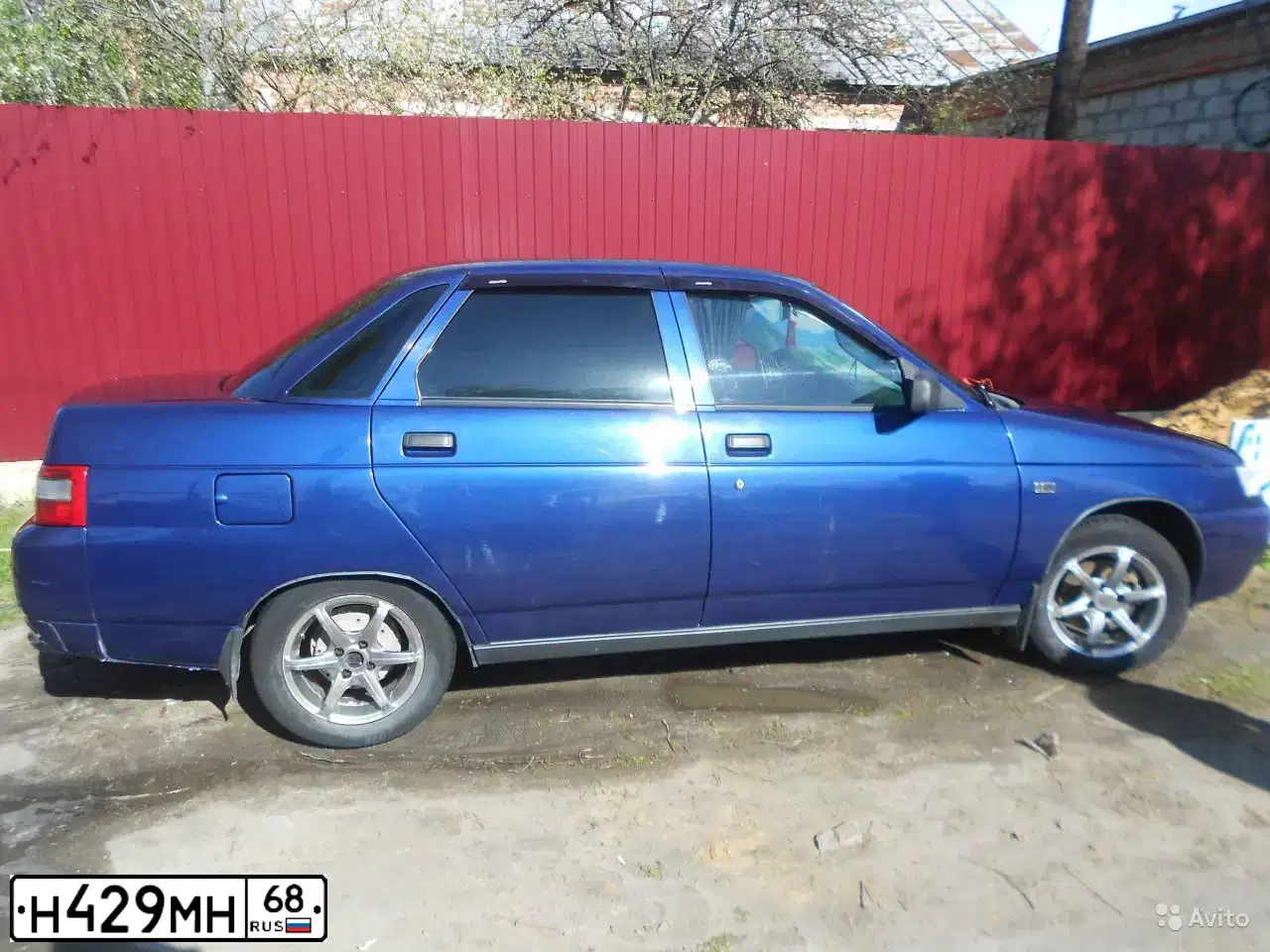 Фото автомобиля LADA 2110 BOGDAN, 2010 — госномер Р060ЕО68. Цвет: синий