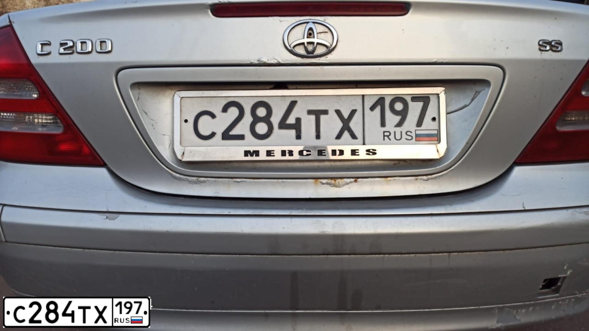 Фото автомобиля MERCEDES C-KLASSE, 2000 — госномер О996ОО77. Цвет: СЕРЫЙ