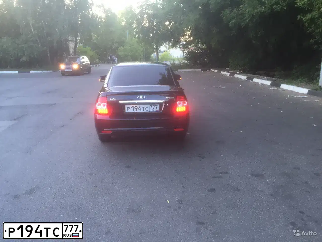 Фото автомобиля LADA 2170 PRIORA, 2010 — госномер К760ОА95. Цвет: Сине-Черный