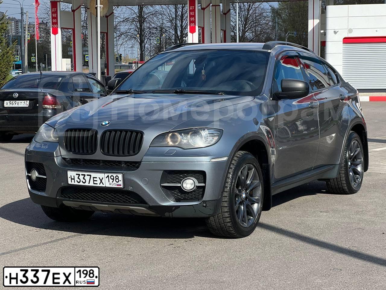 Фото автомобиля BMW X6, 2010 — госномер К107МК147
