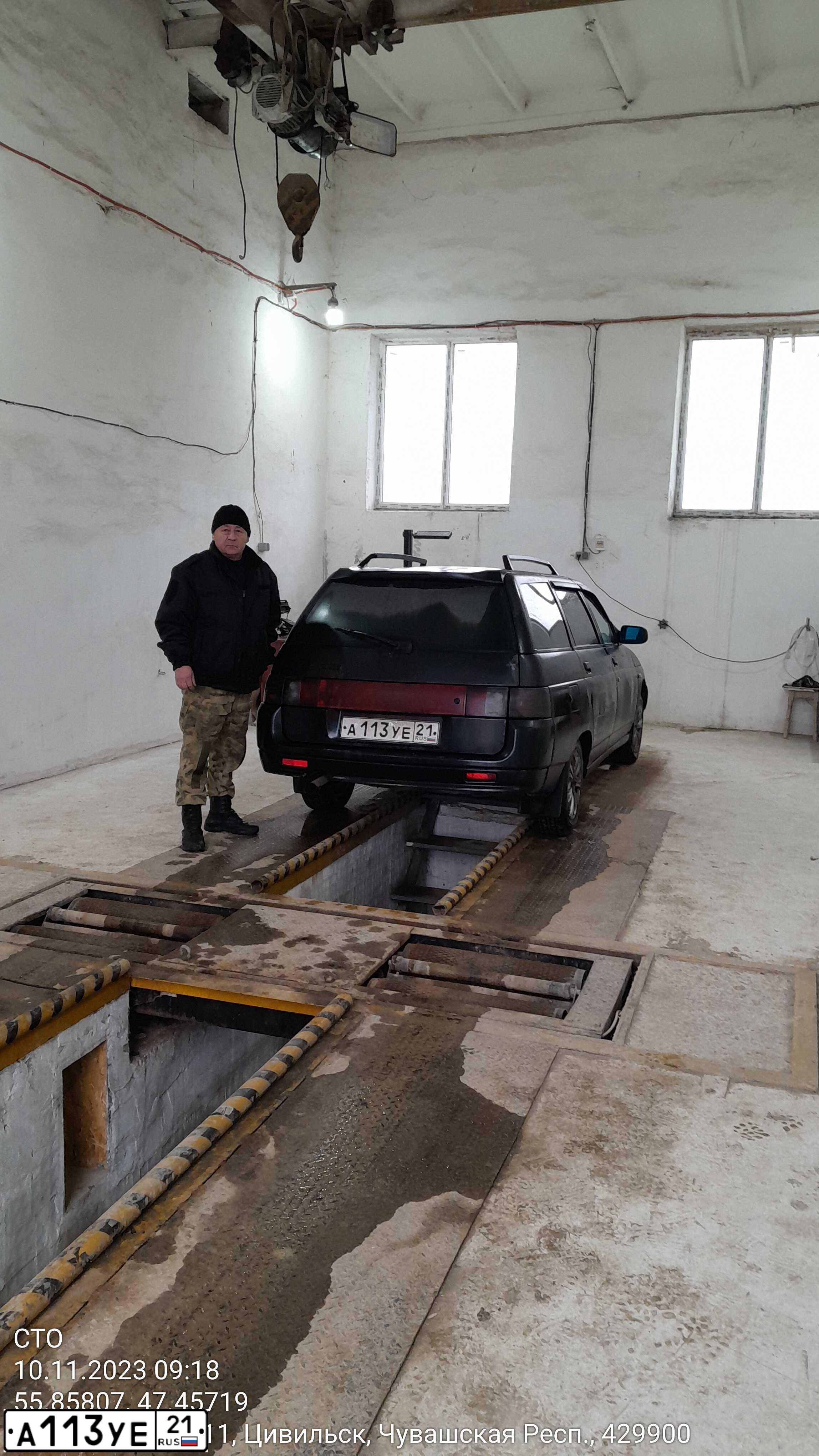 Фото автомобиля LADA 2111, 2007 — госномер А113УЕ21. Цвет: МЕТАЛИК