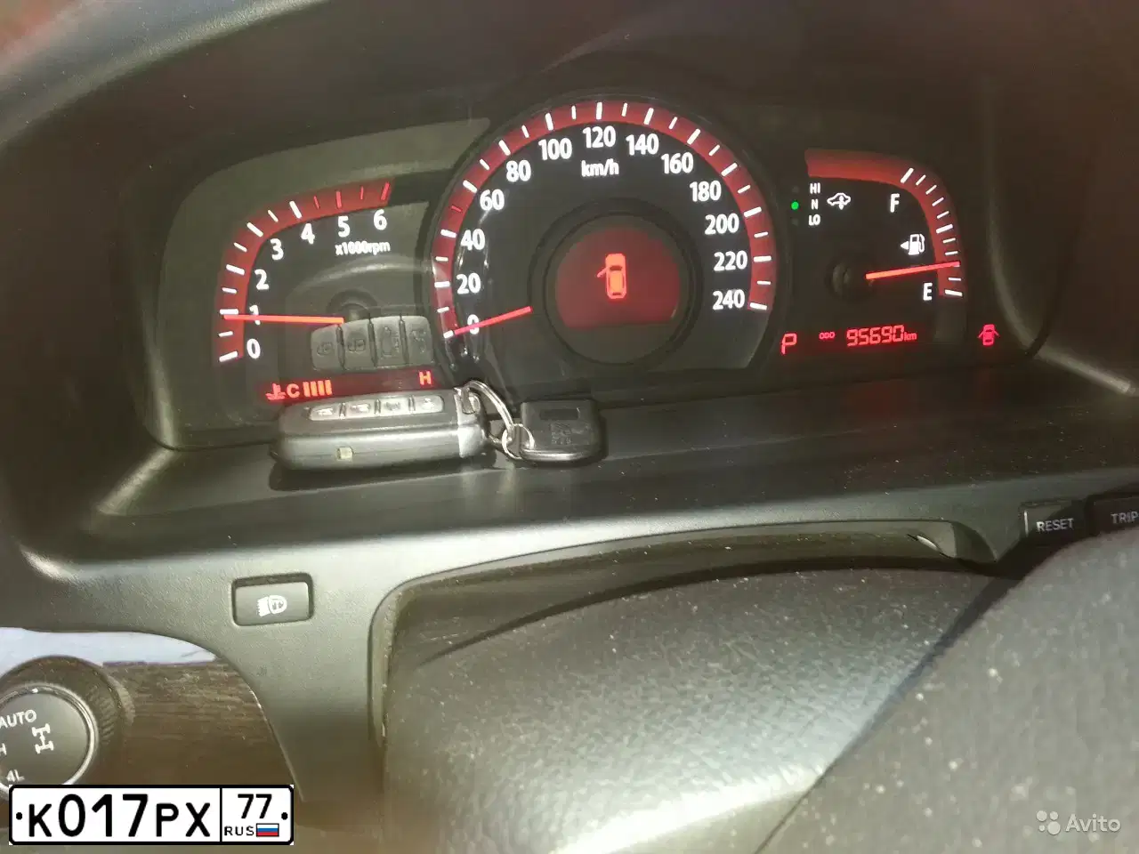 Фото автомобиля LADA 2104, 1996 — госномер К017РХ77. Цвет: КРАСНЫЙ
