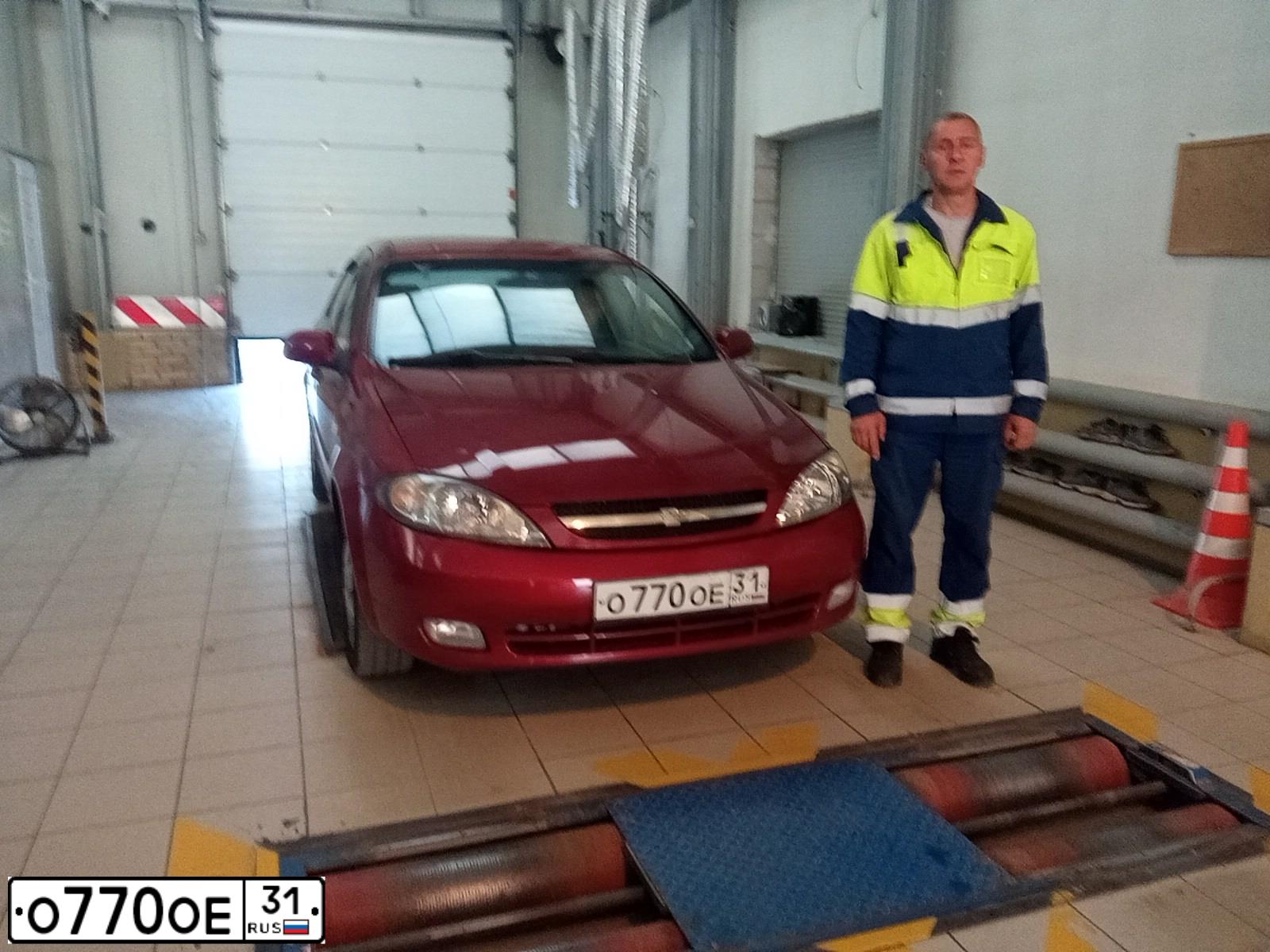 Фото автомобиля CHEVROLET LACETTI, 2007 — госномер К977ТО790