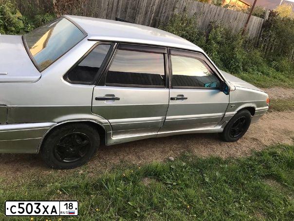 Фото автомобиля LADA 2115 SAMARA, 2004 — госномер О494ВТ18. Цвет: СВЕТЛО-СЕРЕБРИСТЫЙ МЕТАЛЛ
