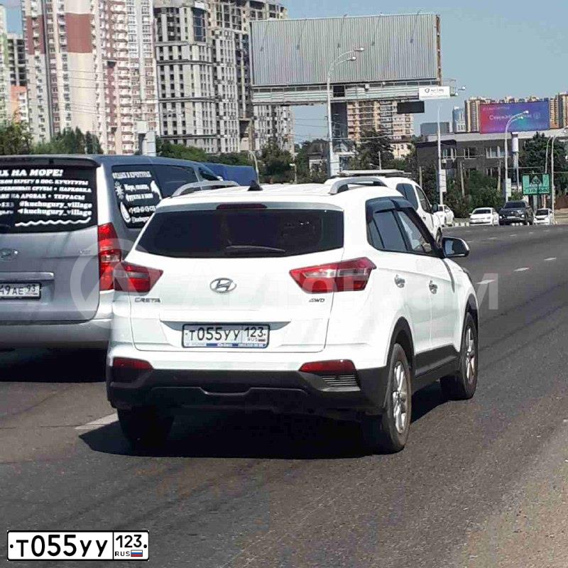 Фото автомобиля HYUNDAI CRETA, 2018 — госномер Н395СВ15