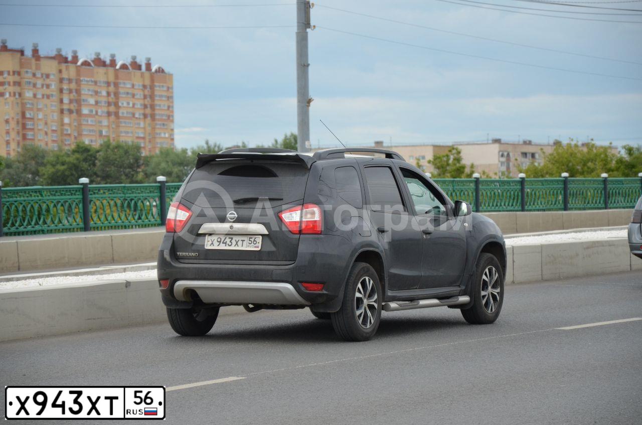 Фото автомобиля NISSAN TERRANO, 2016 — госномер С708ХУ102. Цвет: ЧЕРНЫЙ