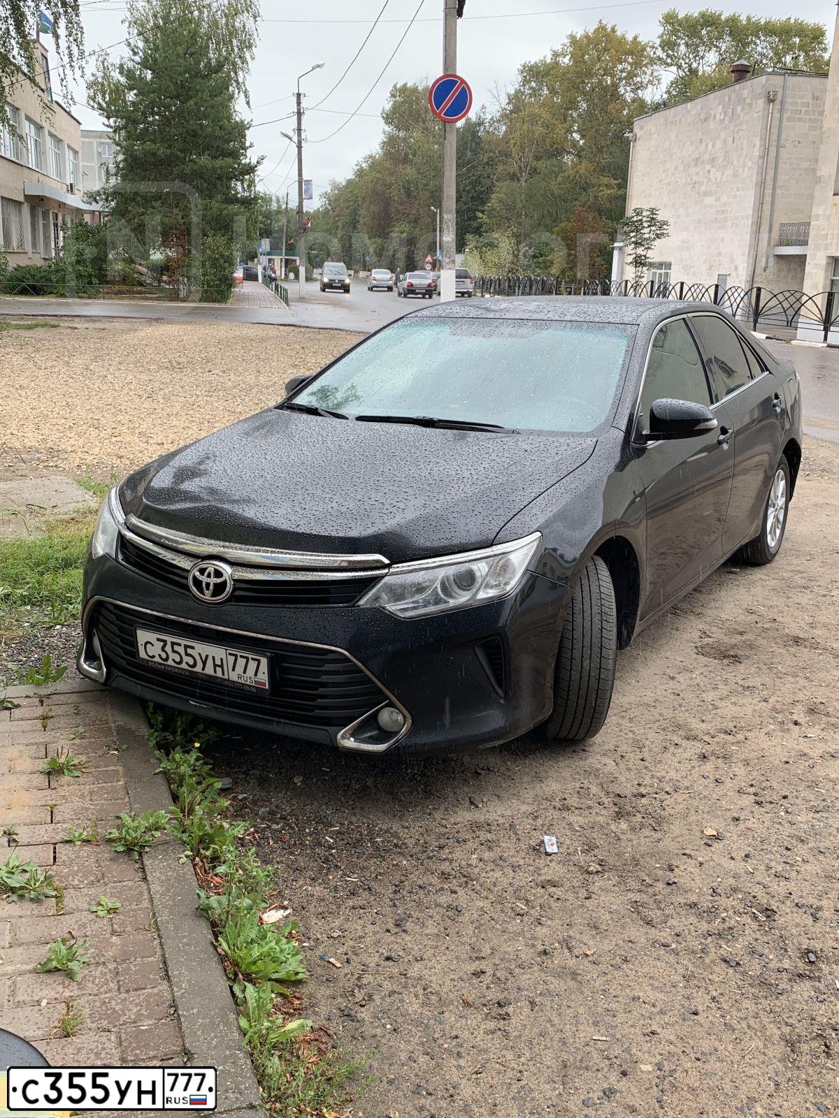 Фото автомобиля TOYOTA CAMRY, 2016 — госномер С529ЕО40