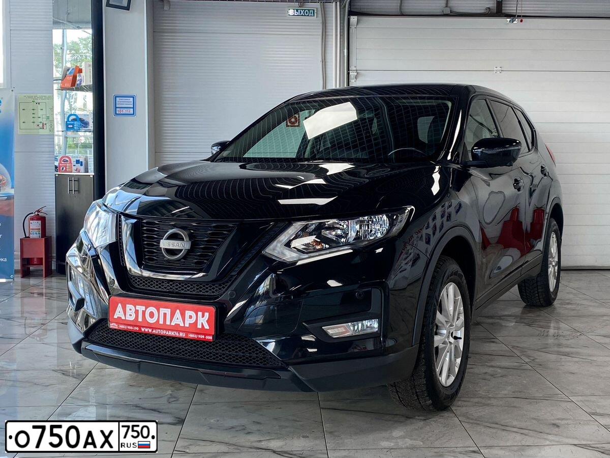 Фото автомобиля NISSAN X-TRAIL, 2019 — госномер Р297АУ44. Цвет: ЧЕРНЫЙ