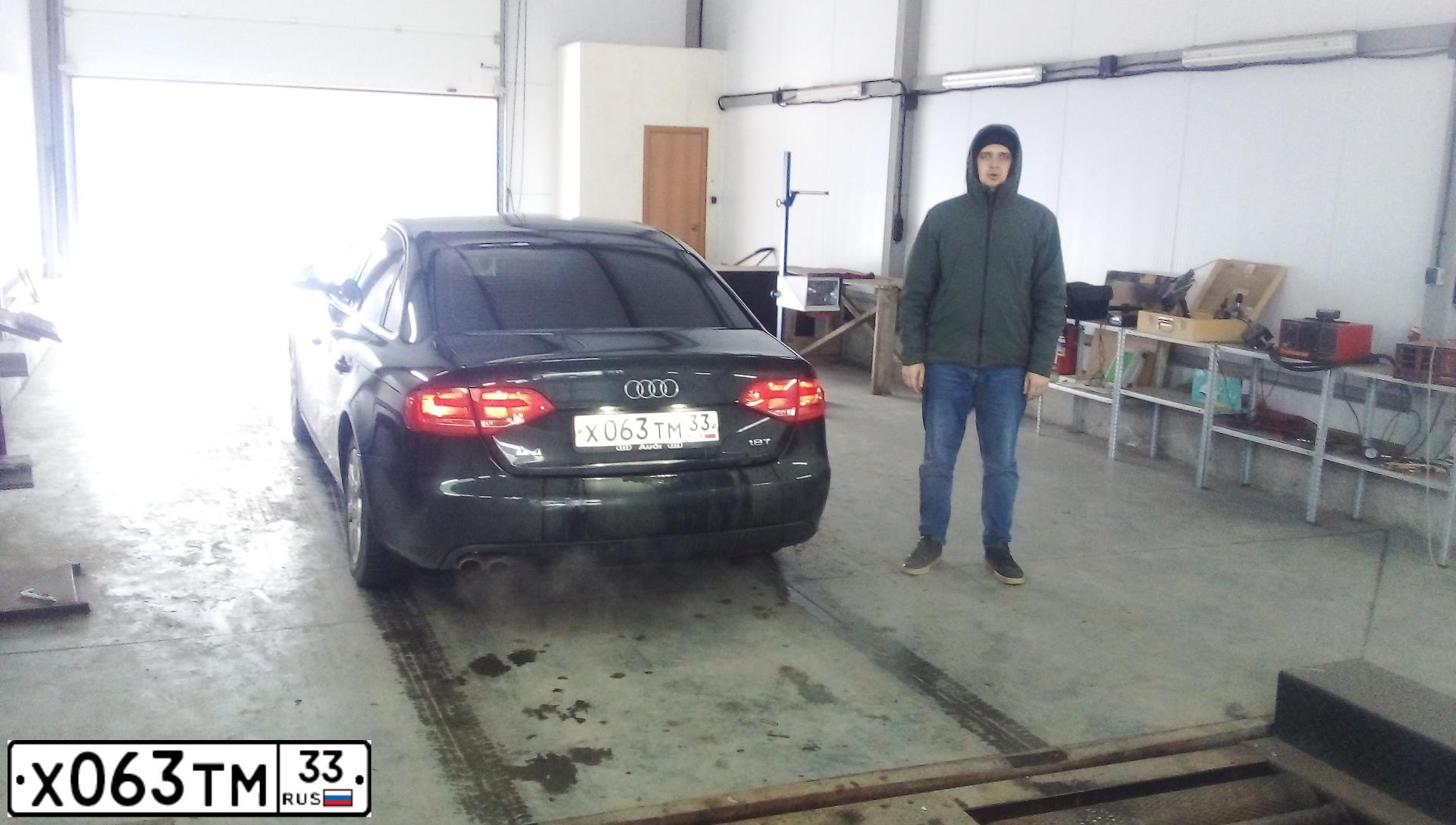 Фото автомобиля AUDI A4, 2009 — госномер У571ВХ181. Цвет: ЗЕЛЕНЫЙ