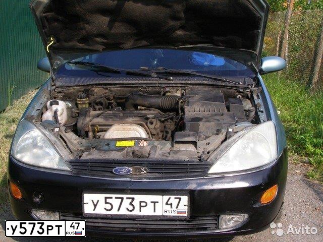 Фото автомобиля FORD FOCUS, 1998 — госномер У573РТ47. Цвет: ЗЕЛЕНЫЙ