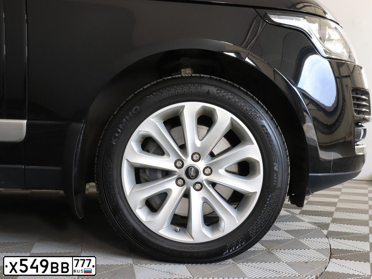 Фото автомобиля LANDROVER RANGE ROVER, 2013 — госномер К471ОМ62. Цвет: ЧЕРНЫЙ