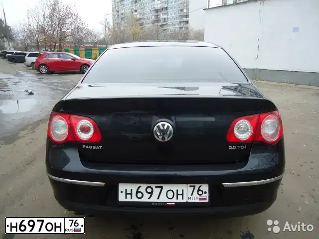 Фото автомобиля VOLKSWAGEN PASSAT, 2007 — госномер Е302ВН180. Цвет: ЧЕРНЫЙ