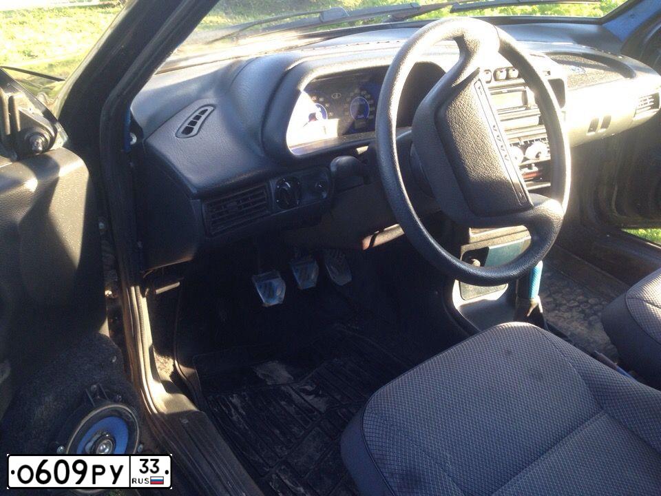 Фото автомобиля LADA 2114 SAMARA, 2007 — госномер Н075КА33. Цвет: Темно-зеленый