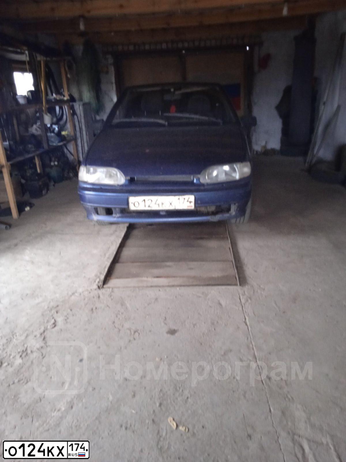 Фото автомобиля LADA 2114, 2005 — госномер Х655ХР72. Цвет: Серебристо-темно-синий