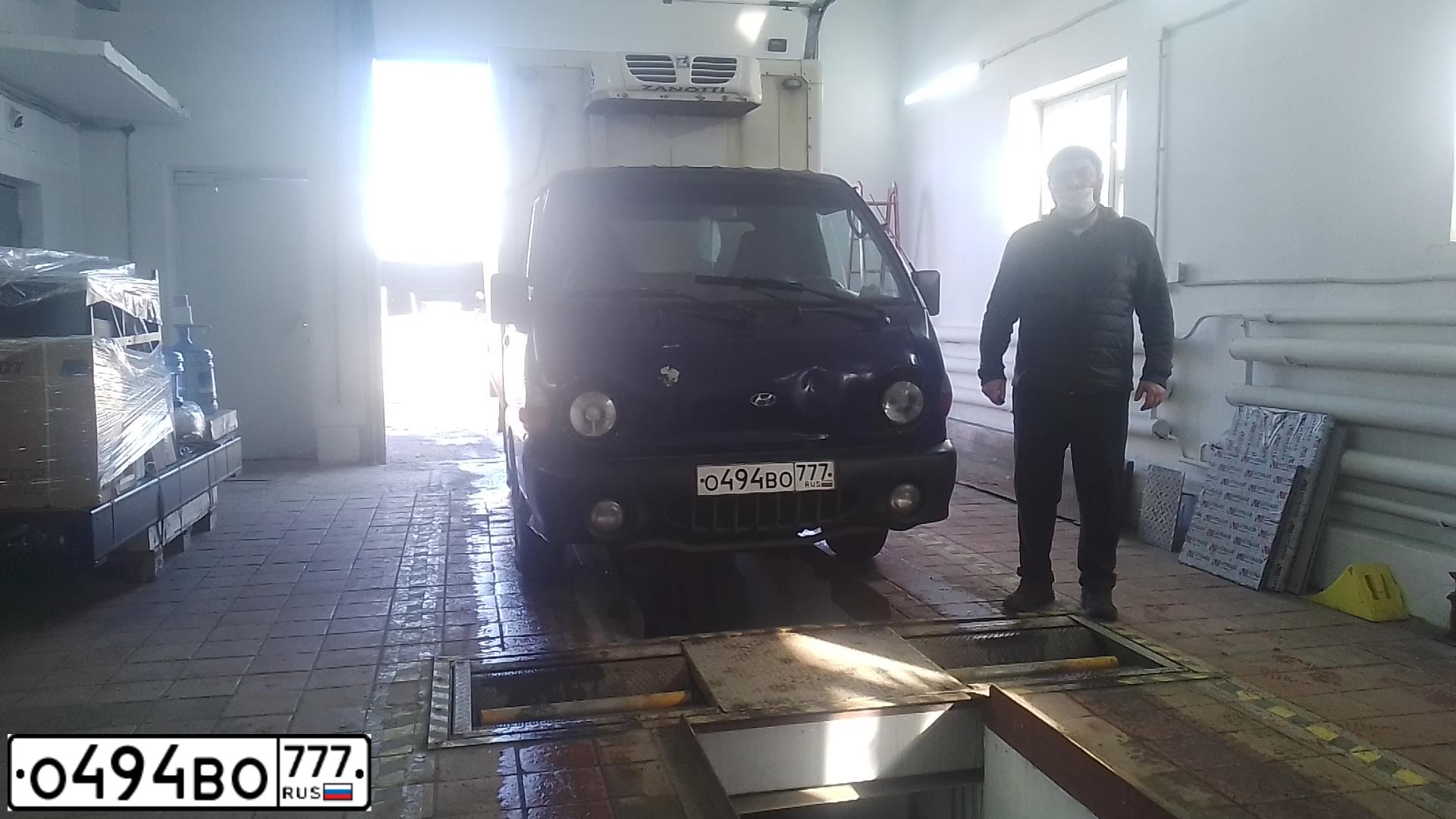 Фото автомобиля TAGAZ PORTER, 2009 — госномер Р623АС190. Цвет: синий