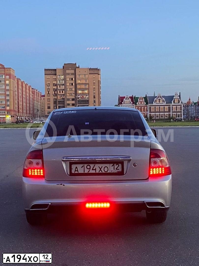 Фото автомобиля LADA 2172 PRIORA, 2014 — госномер А194ХО12. Цвет: СВЕТЛО-СЕРЕБР.МЕТАЛЛ