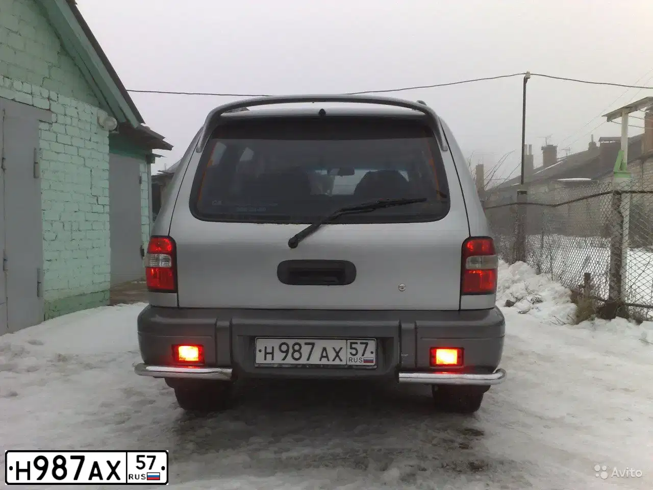Фото автомобиля KIA SPORTAGE, 2003 — госномер Н987АХ57. Цвет: СЕРЕБРИСТЫЙ