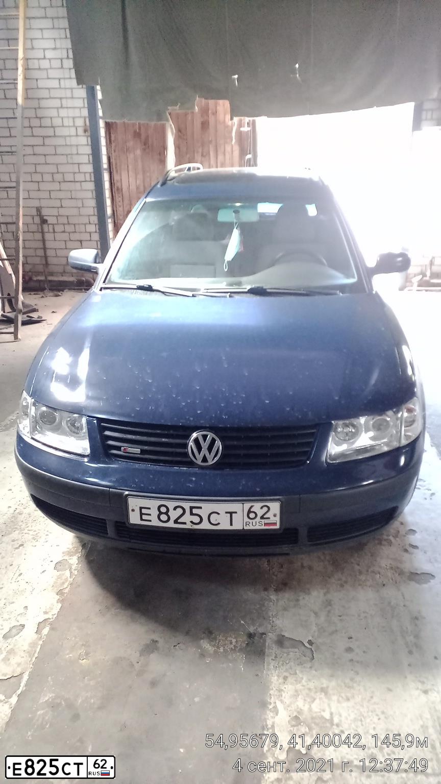 Фото автомобиля VOLKSWAGEN PASSAT, 2000 — госномер С333КС62. Цвет: СИНИЙ (ГОЛУБОЙ)
