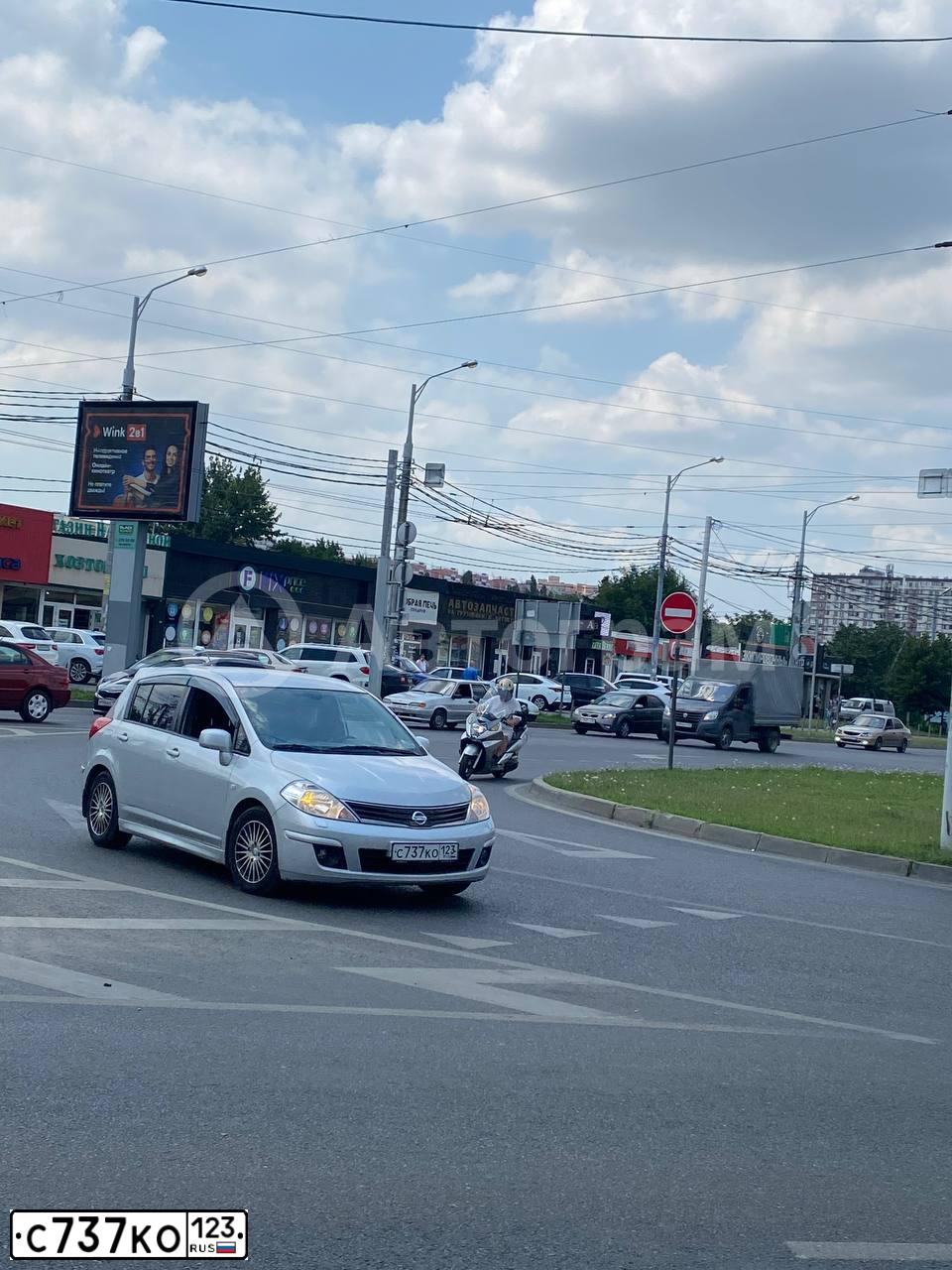 Фото автомобиля NISSAN TIIDA, 2012 — госномер С737КО123
