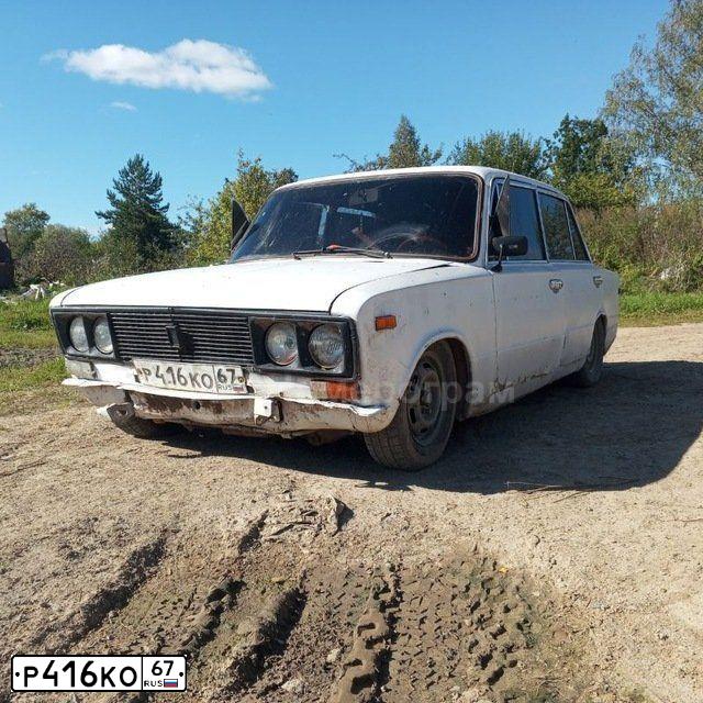 Фото автомобиля LADA 2106, 1986 — госномер Р416КО67. Цвет: СВЕТЛО-БЕЖЕВЫЙ