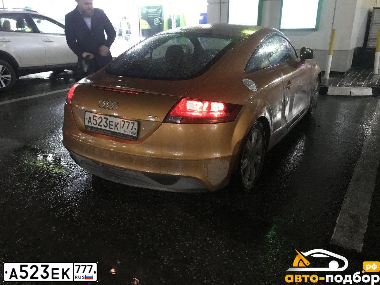 Фото автомобиля АУДИ ТТ, 2009 — госномер М798ТР76. Цвет: ЖЕЛТЫЙ