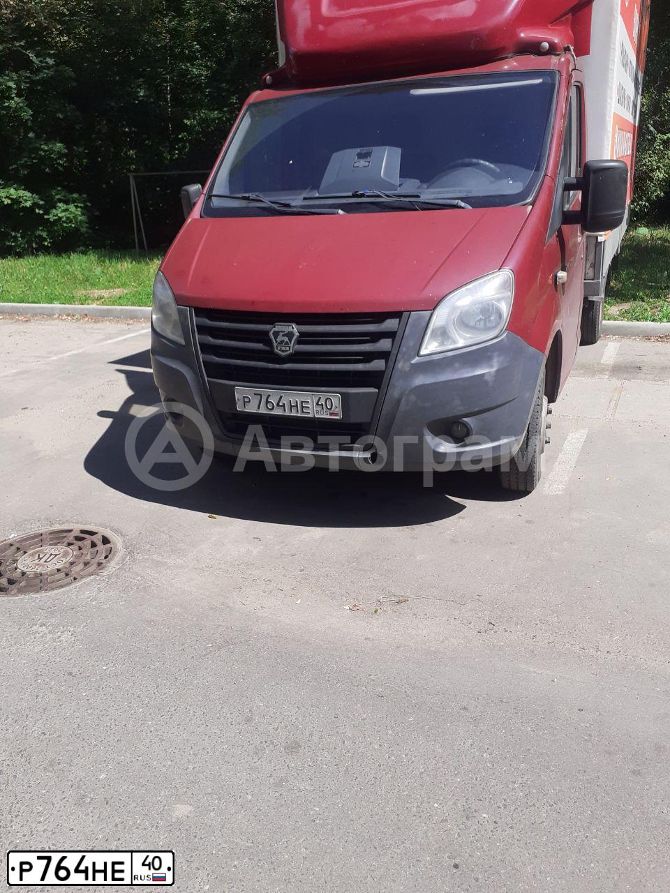 Фото автомобиля ГАЗ 2824DE, 2013 — госномер С426ЕВ40. Цвет: ВИШНЕВЫЙ
