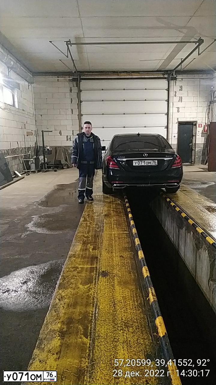 Фото автомобиля MERCEDES S-KLASSE, 2010 — госномер О329АТ71. Цвет: ЧЕРНЫЙ
