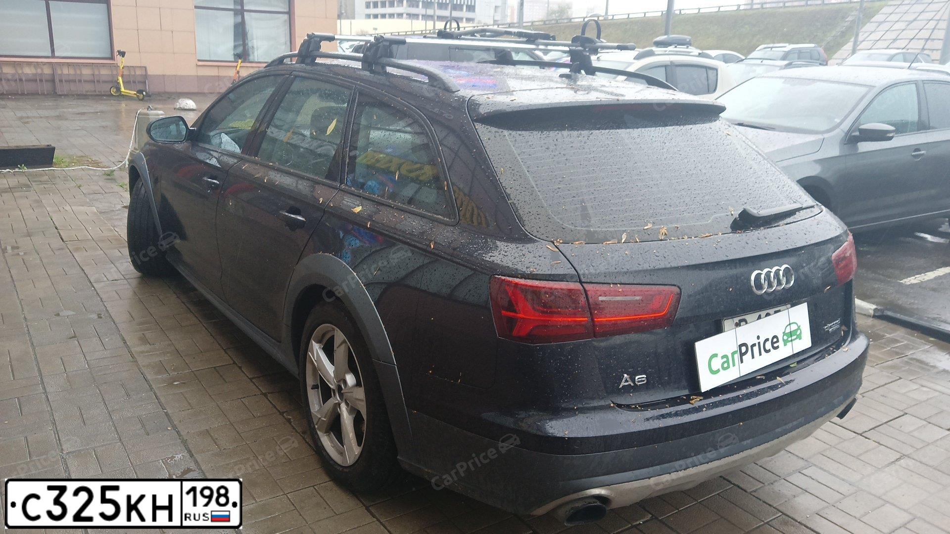 Фото автомобиля AUDI A6, 2015 — госномер С325КН198. Цвет: ЧЕРНО-СИНИЙ