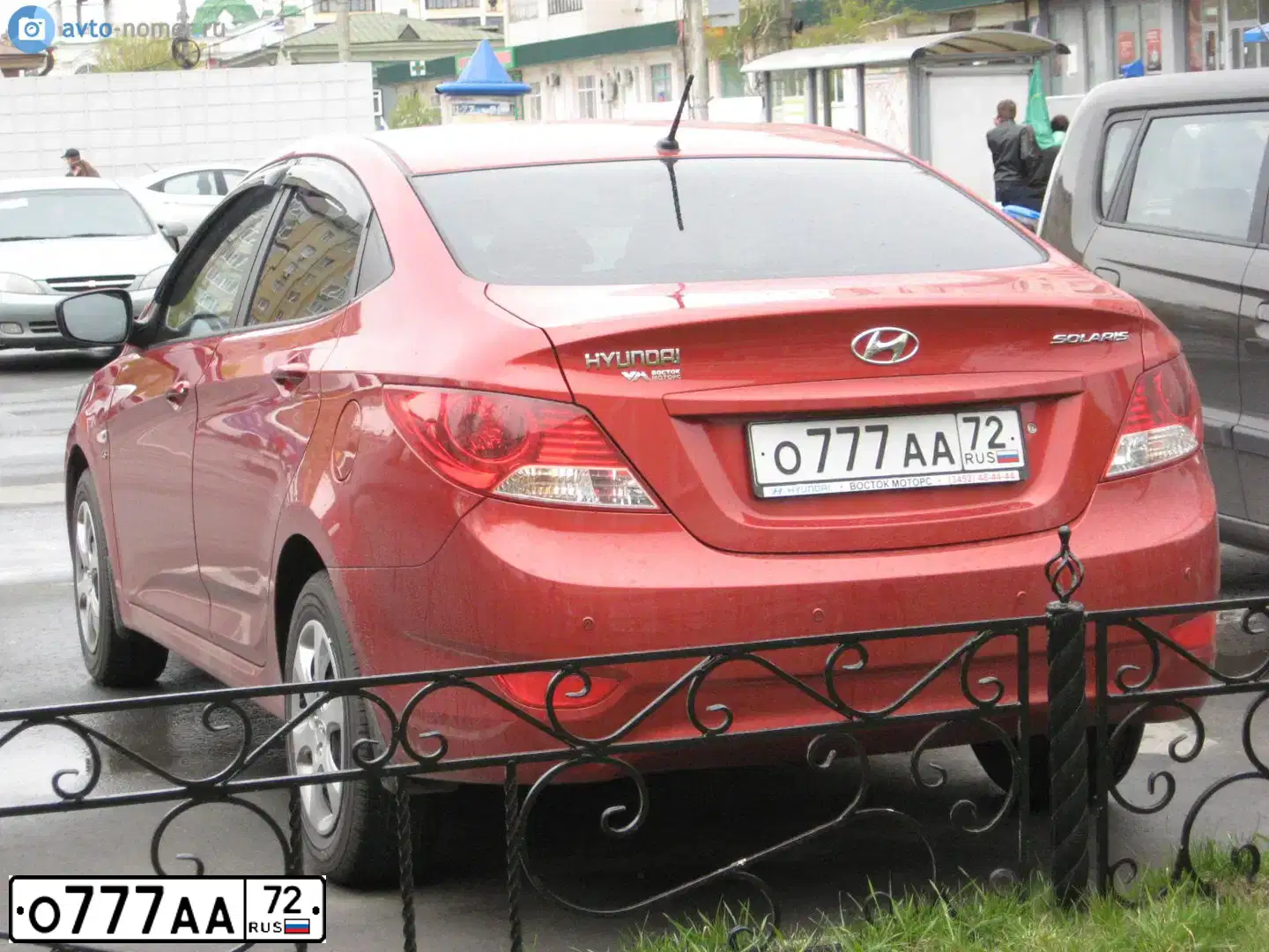 Фото автомобиля GAZ 3110 WOLGA, 2003 — госномер О777АА72. Цвет: СЕРЫЙ