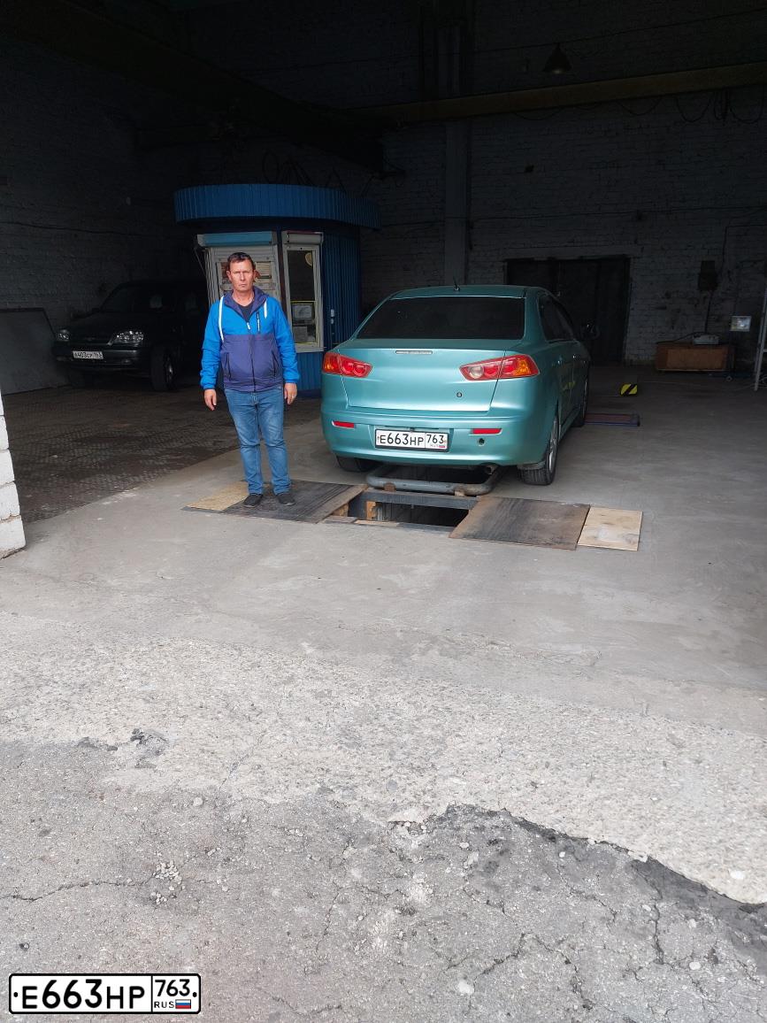 Фото автомобиля MITSUBISHI LANCER 1.5, 2008 — госномер М792ЕА763. Цвет: СЕРЕБРИСТО-СВЕТЛО-ЗЕЛЕНЫЙ