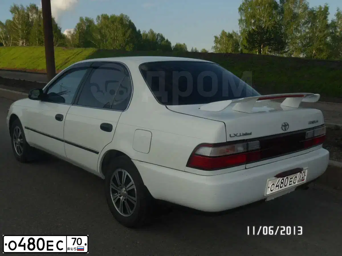 Фото автомобиля KIA CEE'D, 2007 — госномер Р537КА70. Цвет: ВИШНЕВЫЙ