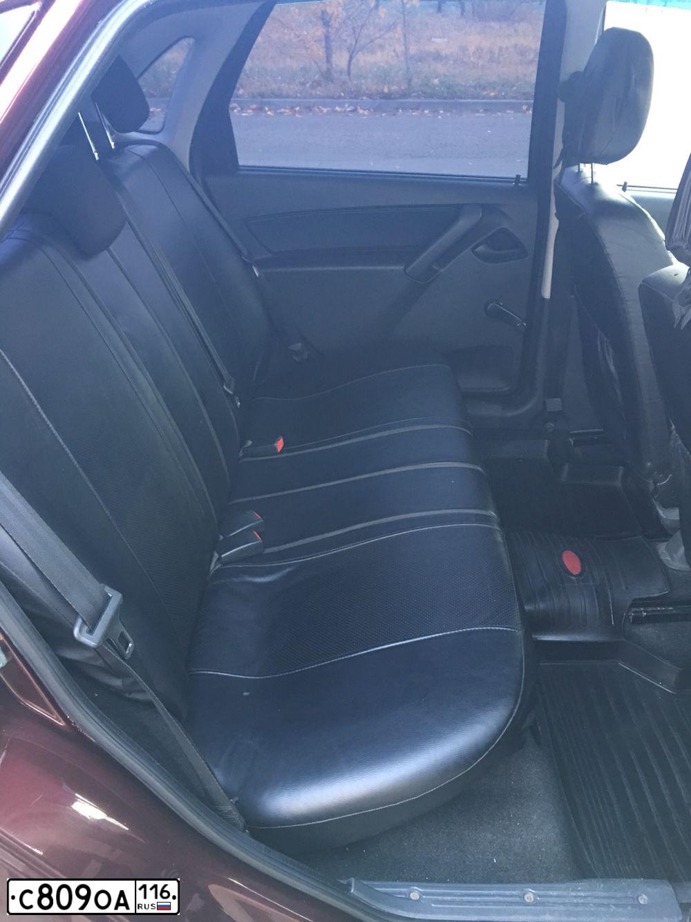 Фото автомобиля LADA 2190 GRANTA, 2012 — госномер Е445ХТ21. Цвет: ТЕМНО-ВИШНЕВЫЙ
