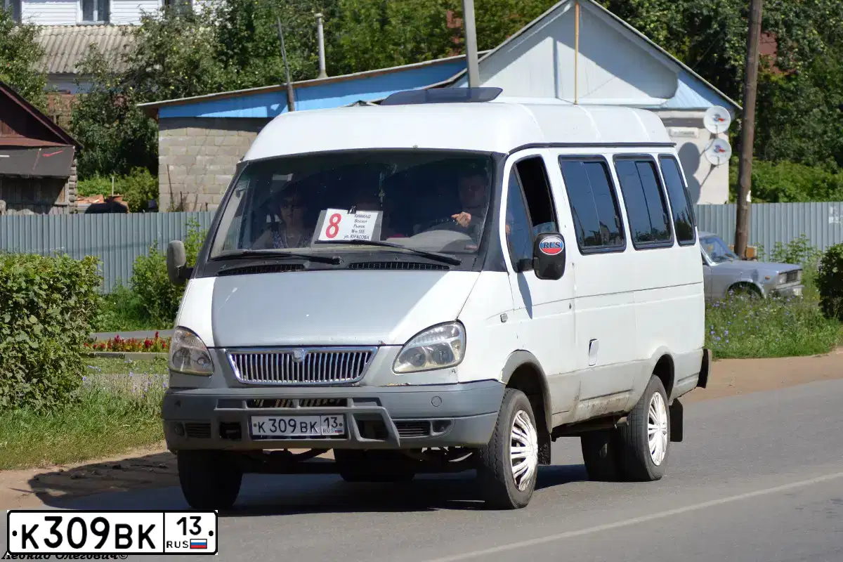 Фото автомобиля GAZ Z 3221 GAZEL, 2003 — госномер К309ВК13