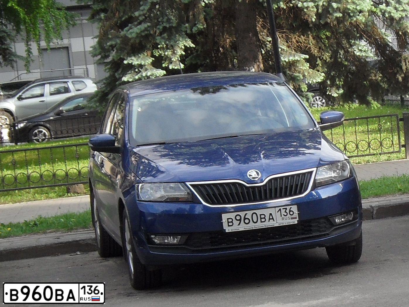 Фото автомобиля SKODA RAPID, 2017 — госномер Х574СУ71