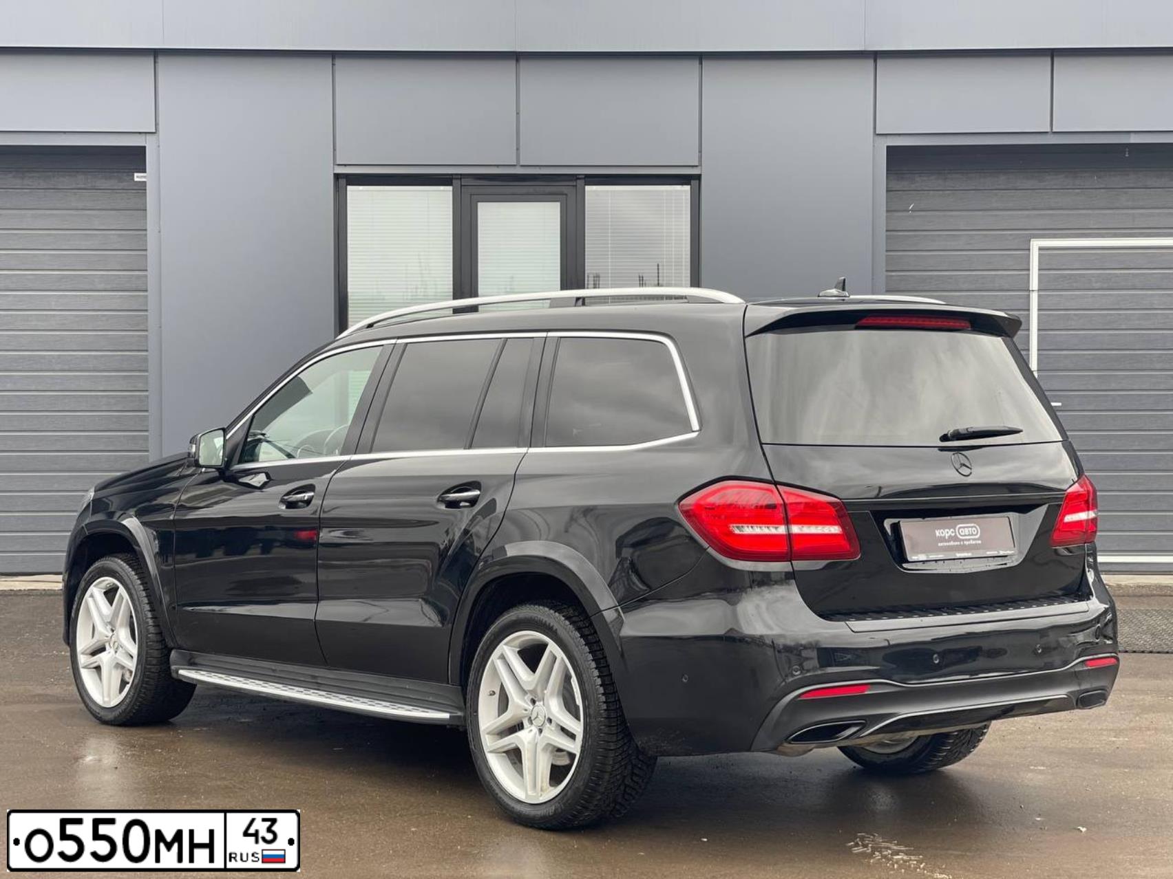 Фото автомобиля MERCEDES M-KLASSE, 2008 — госномер О550МН43. Цвет: ЧЕРНЫЙ