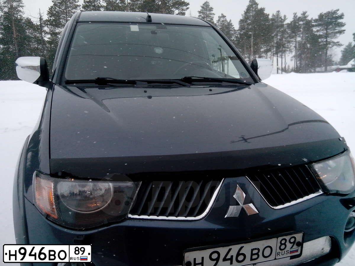 Фото автомобиля MITSUBISHI L 200, 2008 — госномер С145ОУ196. Цвет: ТЕМНО-СЕРЫЙ
