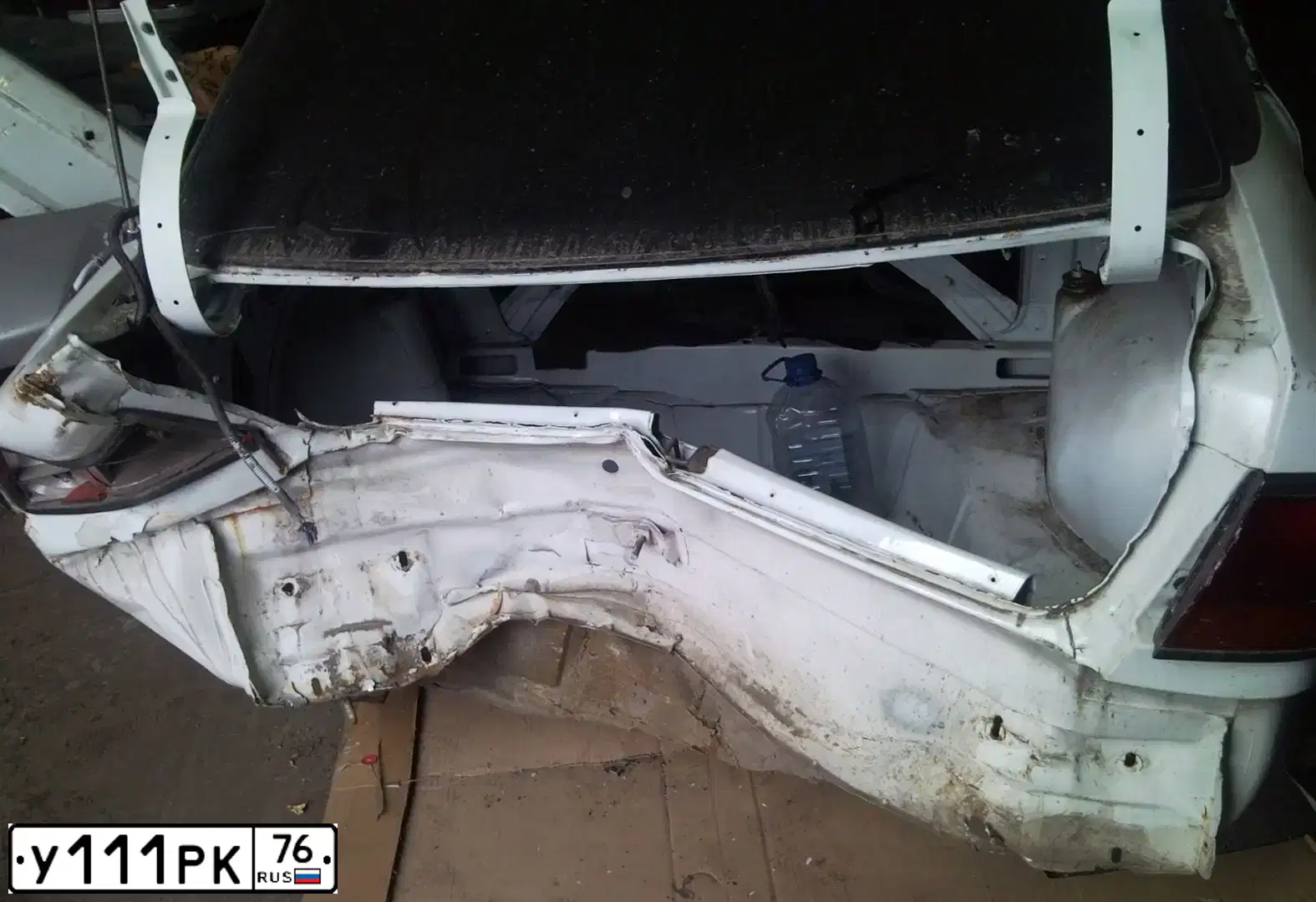 Фото автомобиля LADA 2107 LADA, 2008 — госномер У111РК78. Цвет: Сине-зеленый