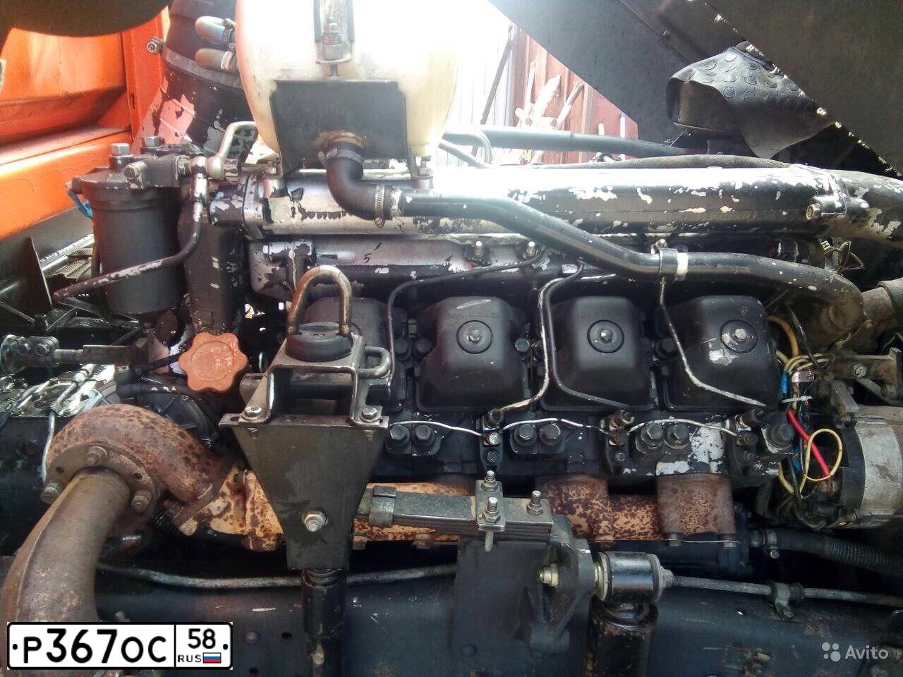 Фото автомобиля KAMAZ 53215 /6X4/, 2007 — госномер Р367ОС58. Цвет: Оранжевый