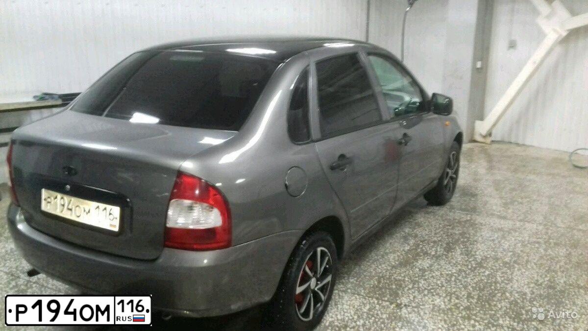 Фото автомобиля LADA 2172 PRIORA, 2008 — госномер Р425ОН68. Цвет: ТЕМНО-ВИШНЕВЫЙ