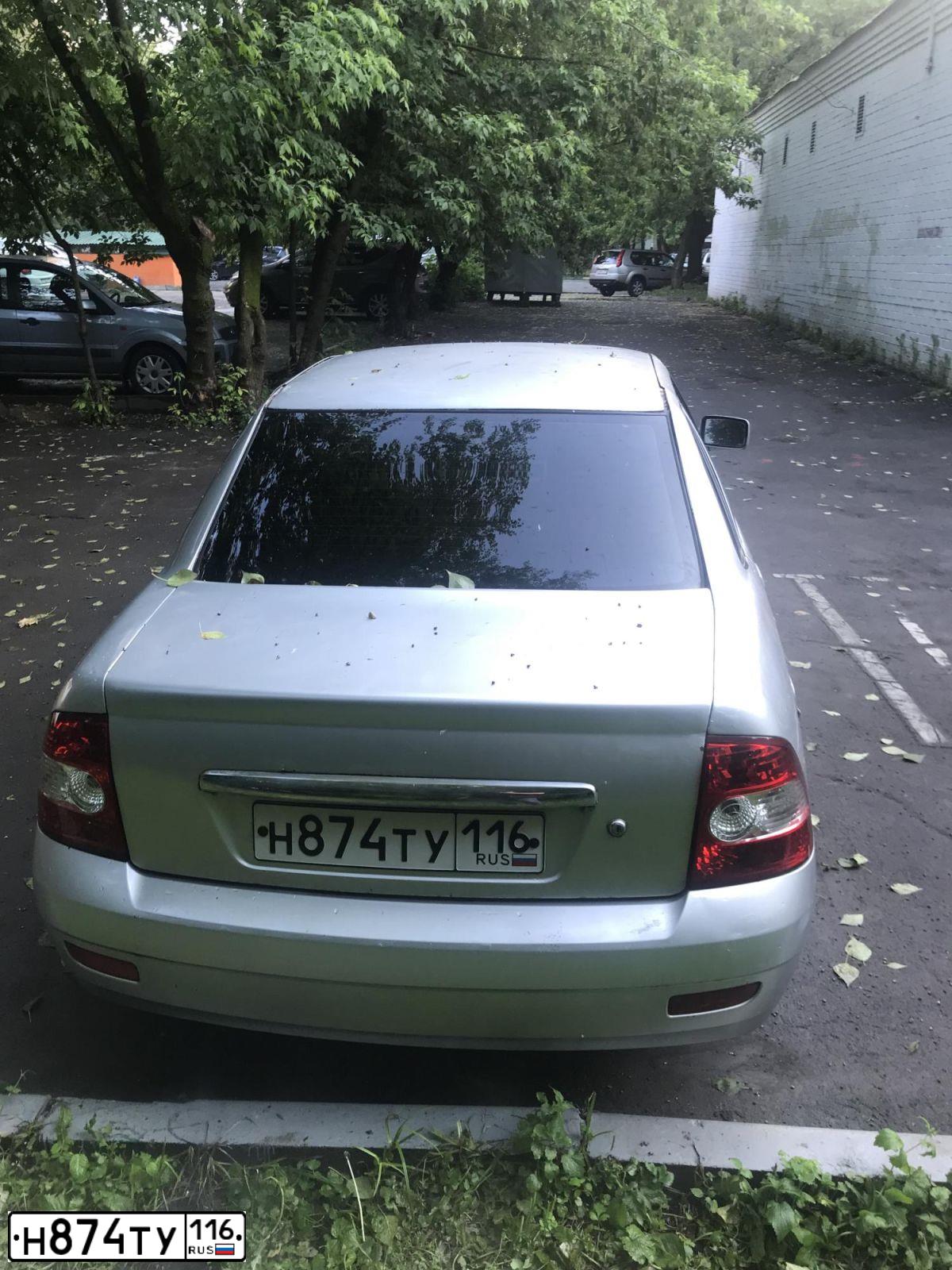 Фото автомобиля LADA 2170 PRIORA, 2008 — госномер Н874ТУ116