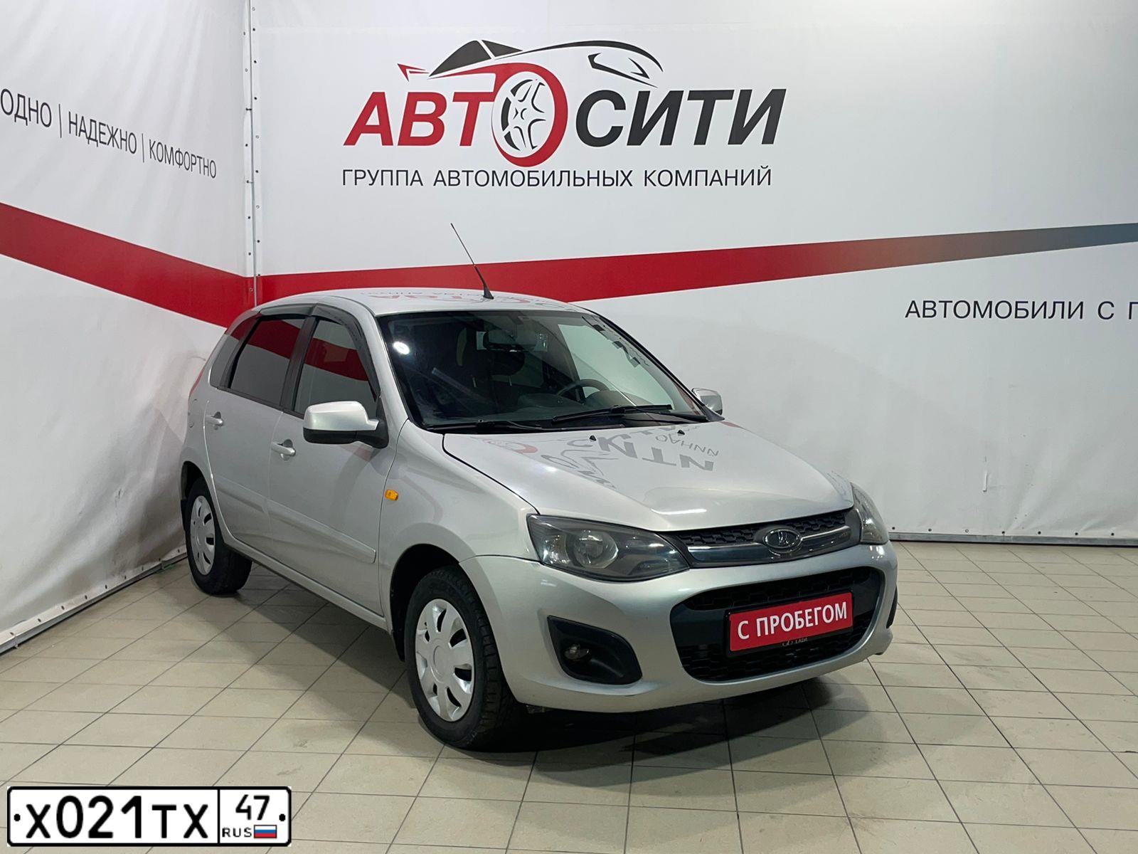 Фото автомобиля LADA 2192 KALINA, 2013 — госномер У707ЕН136. Цвет: Серебристый
