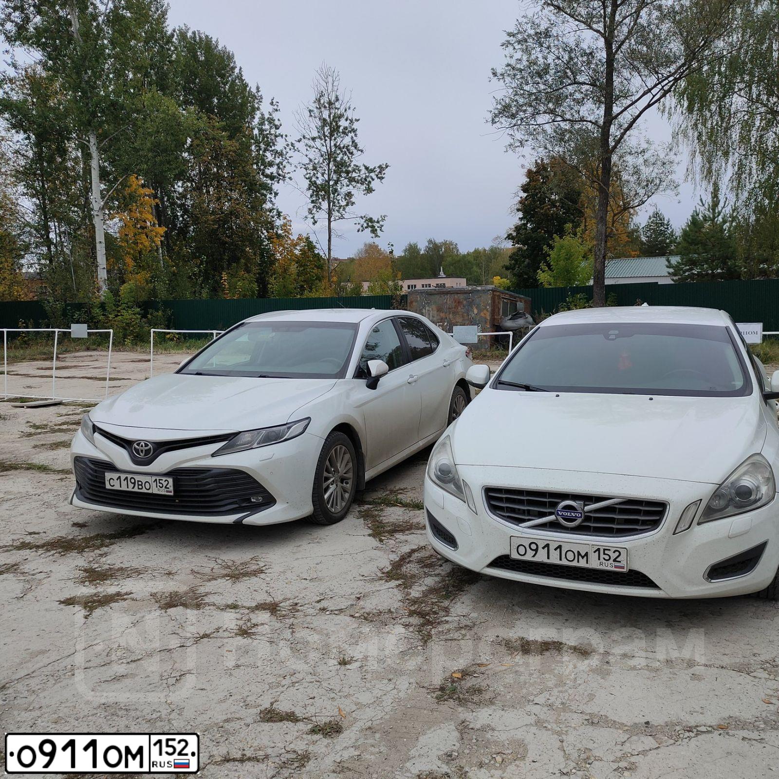 Фото автомобиля VOLVO S60, 2012 — госномер О911ОМ152. Цвет: БЕЛЫЙ