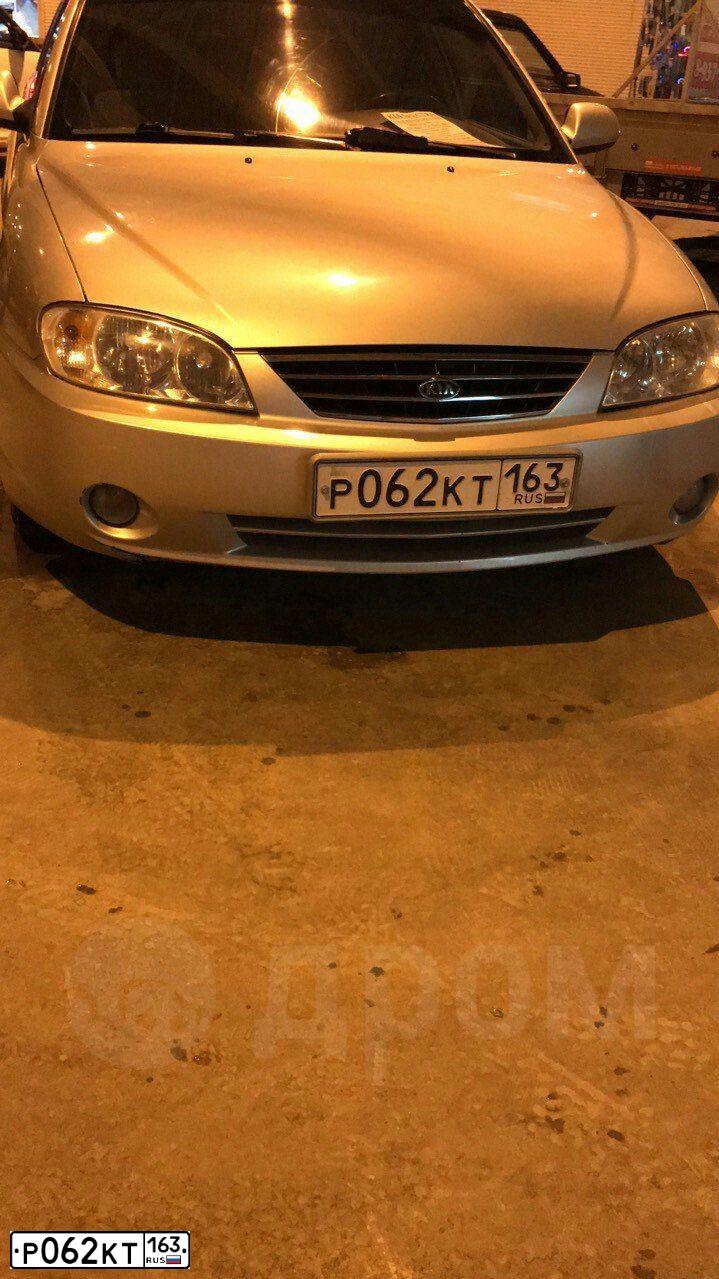 Фото автомобиля KIA SPECTRA, 2008 — госномер М149ЕР763. Цвет: АЛМАЗНОЕ СЕРЕБРО