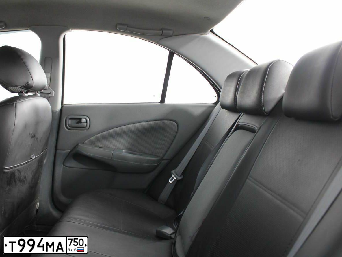 Фото автомобиля NISSAN ALMERA, 2007 — госномер У863АС199. Цвет: ЧЕРНЫЙ