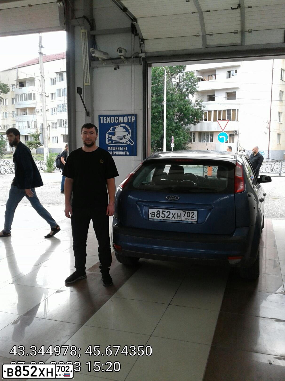 Фото автомобиля FORD FOCUS, 2005 — госномер А340УЕ193