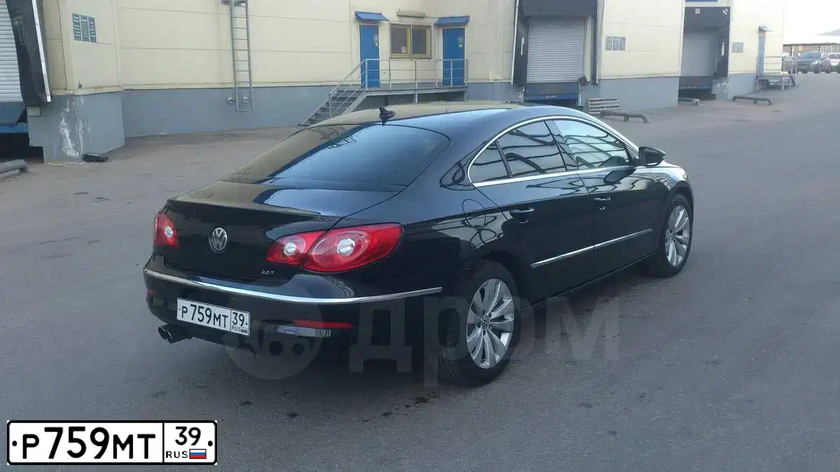 Фото автомобиля VOLKSWAGEN CC, 2010 — госномер А965ВА761. Цвет: ЧЕРНЫЙ
