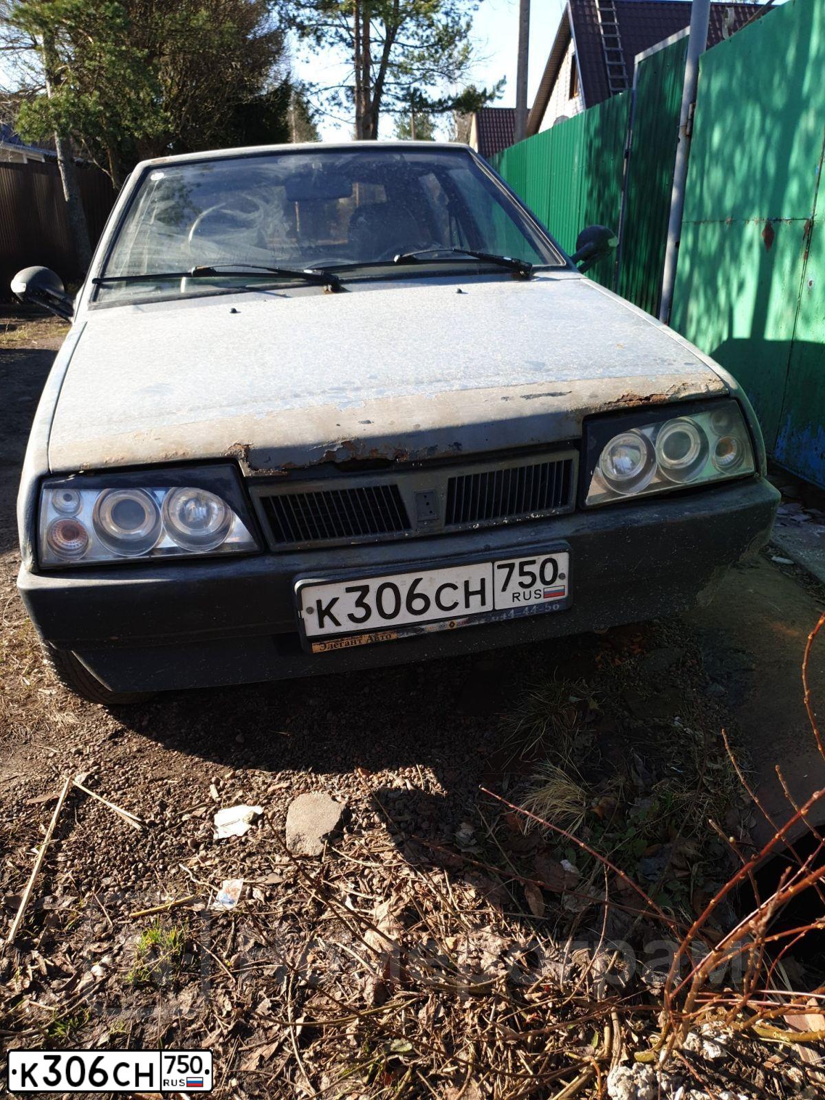 Фото автомобиля LADA 2109 SAMARA, 2001 — госномер К306СН750. Цвет: ЗОЛОТИСТО-СЕРЫЙ