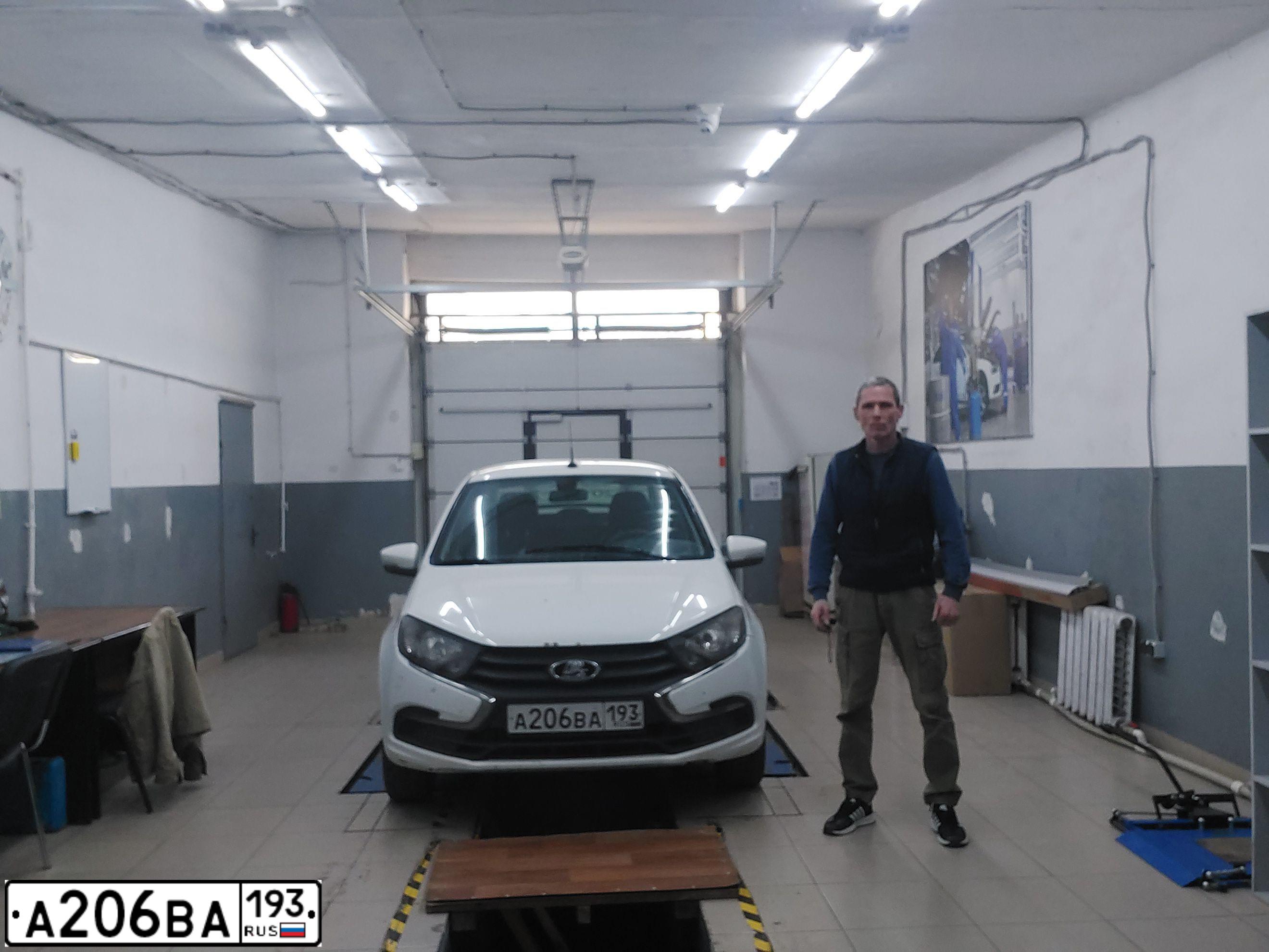 Фото автомобиля ВАЗ GRANTA, 2021 — госномер А206ВА193