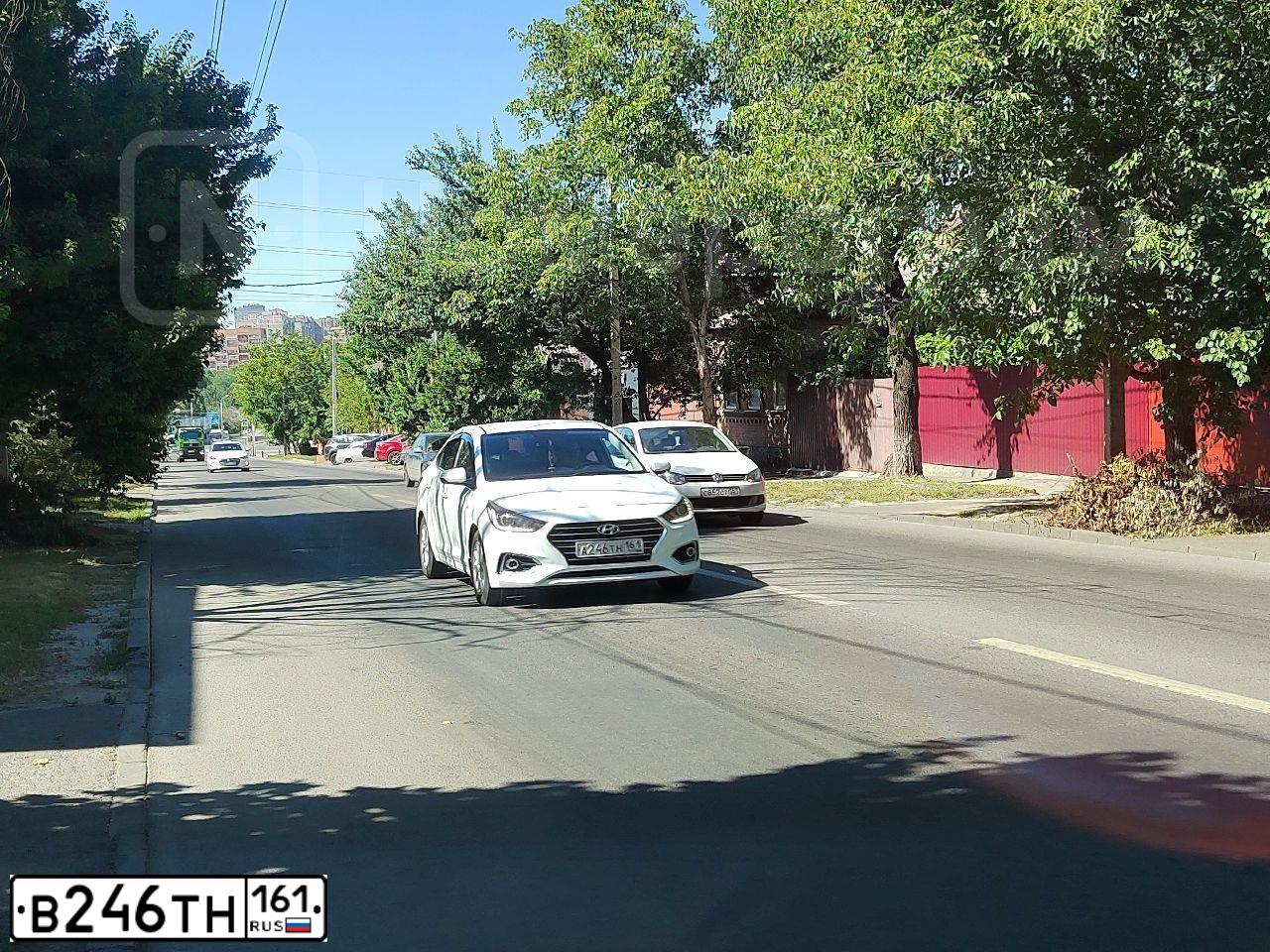 Фото автомобиля DATSUN ON-DO, 2014 — госномер В246ТН161. Цвет: ЧЕРНЫЙ