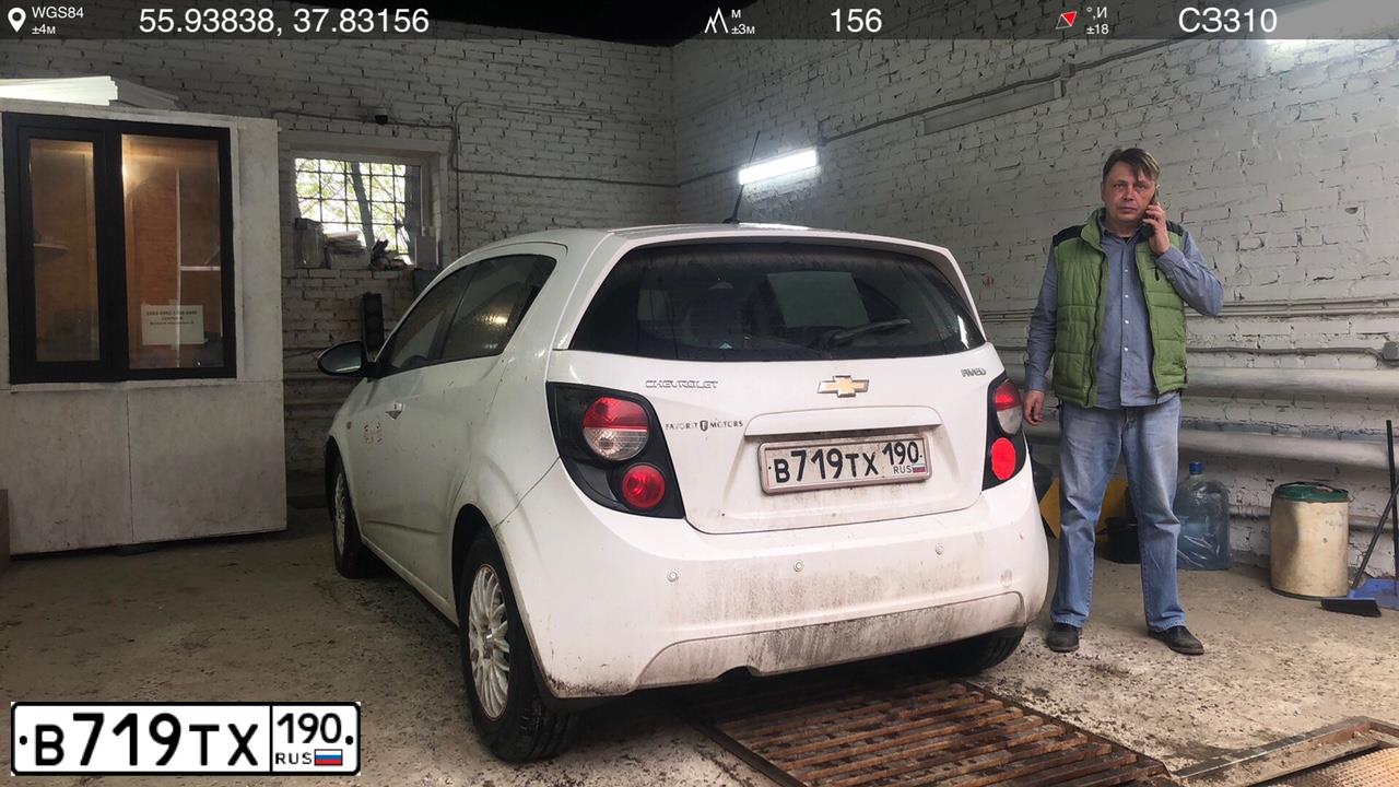 Фото автомобиля ШЕВРОЛЕ АВЕО, 2012 — госномер К278КС180. Цвет: Белый